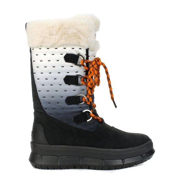 Sperry Kittery Shibori Faux Fur Leather Winter Snow Calf Boots Size 7 NEW - Picture 2 of 11